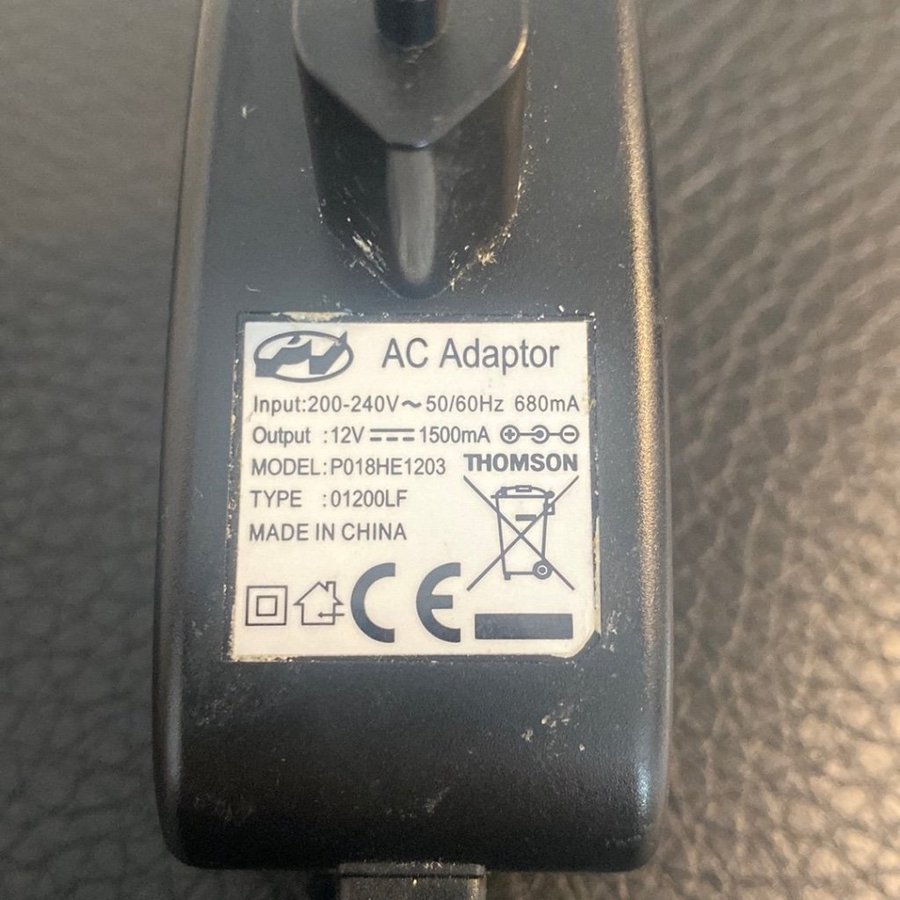 Thomson AC Adaptor P018HE1203