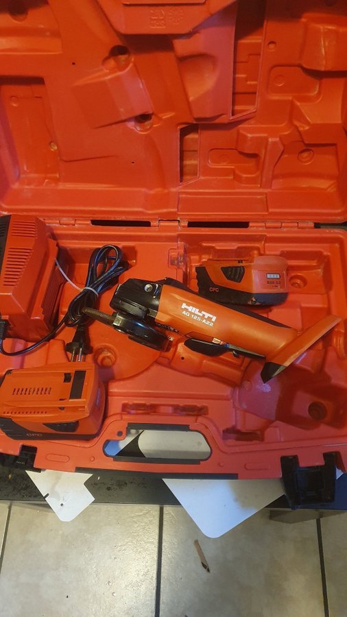 HILTI AG125 A-22 Vinkelslip