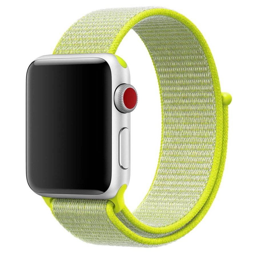 Nylonloop 38/40/41/42mm Apple Watch Armband - NEONGUL