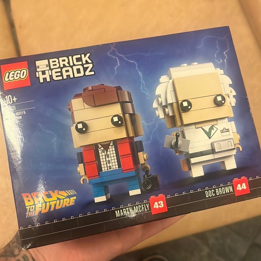 LEGO BrickHeadz 41611 Back to the Future - Marty McFly  Doc Brown