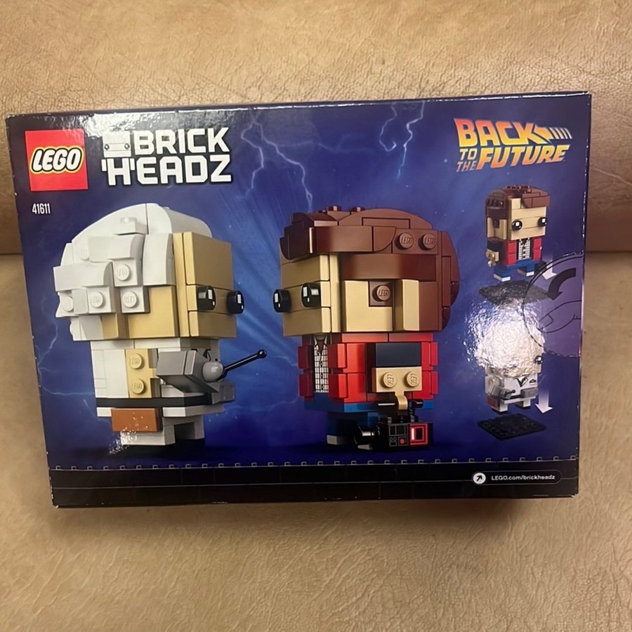 LEGO BrickHeadz 41611 Back to the Future - Marty McFly  Doc Brown