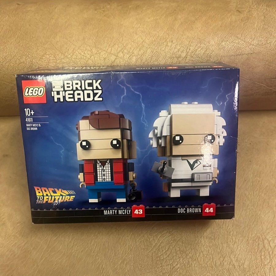 LEGO BrickHeadz 41611 Back to the Future - Marty McFly  Doc Brown