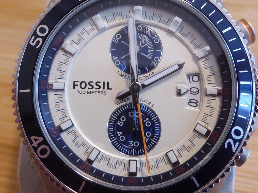 Fossil chronograph.