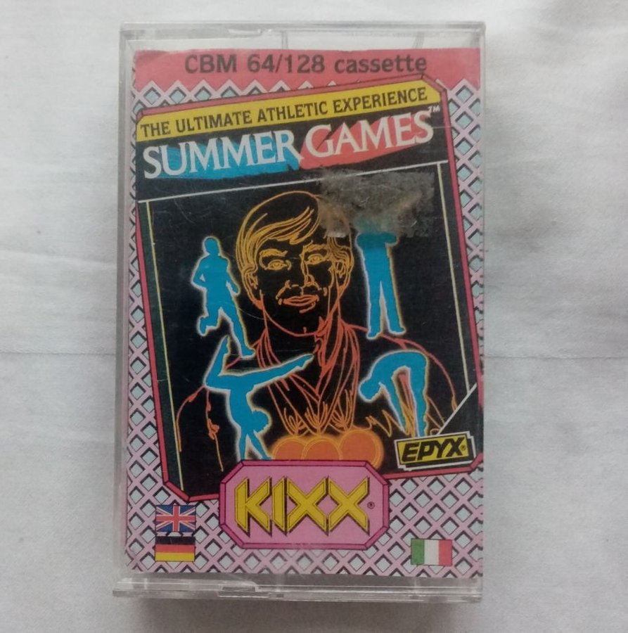 Summer Games (Kixx - US Gold - Epyx) - Commodore 64 / C64 Spel