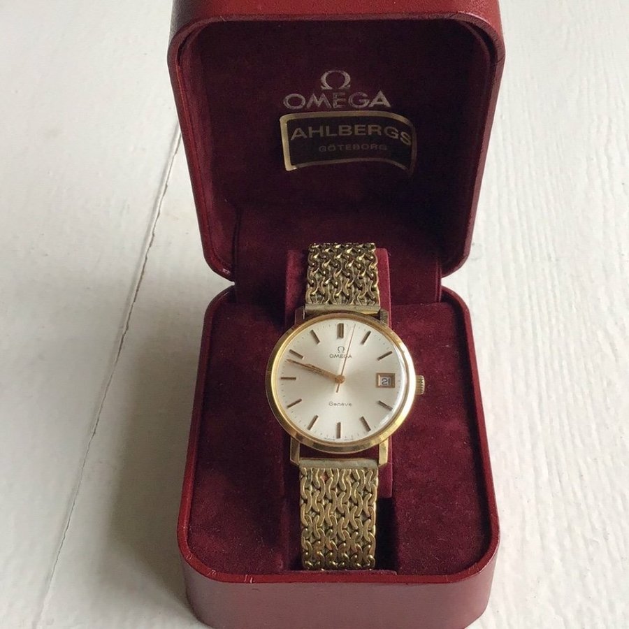 Omega Genève Guld Armbandsur