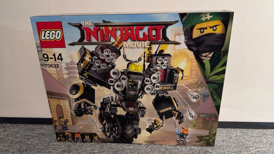 Uåbnet - 70632 The LEGO Ninjago Movie Quake Mech