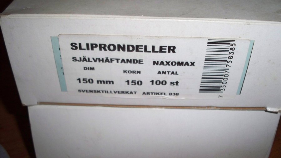 Sliprondeller 150mm NANOMAX + Övriga