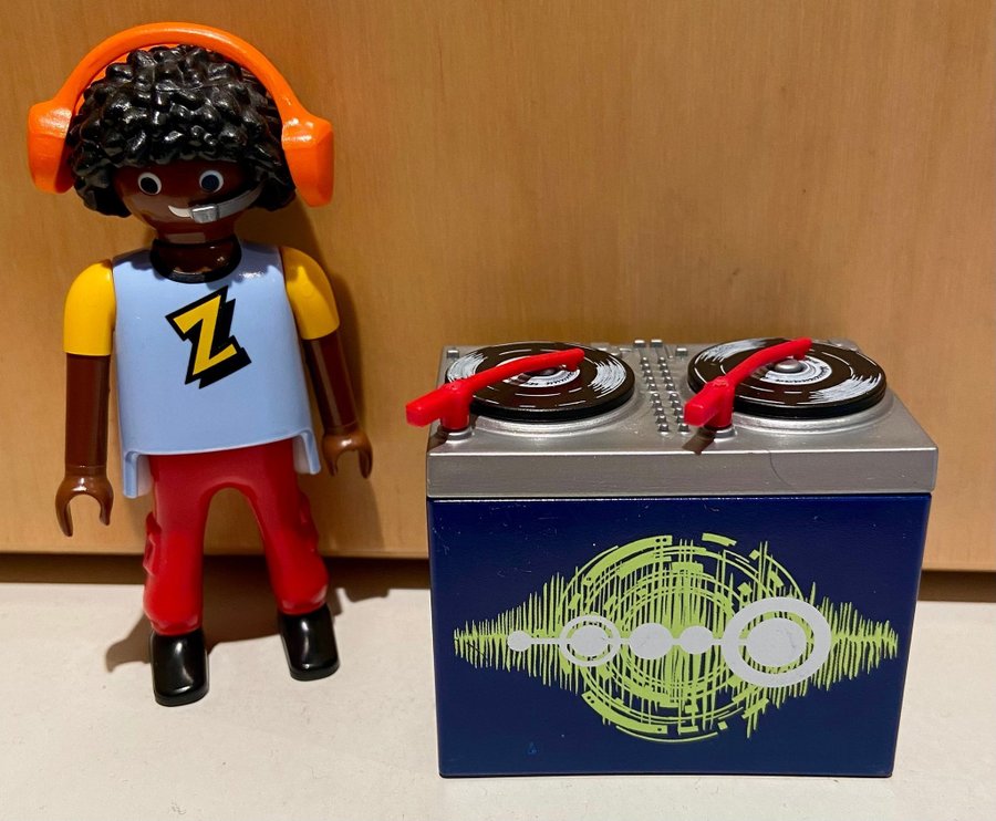 Playmobil DJ-set med figur