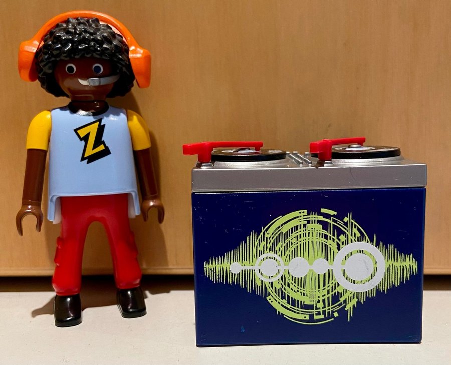 Playmobil DJ-set med figur