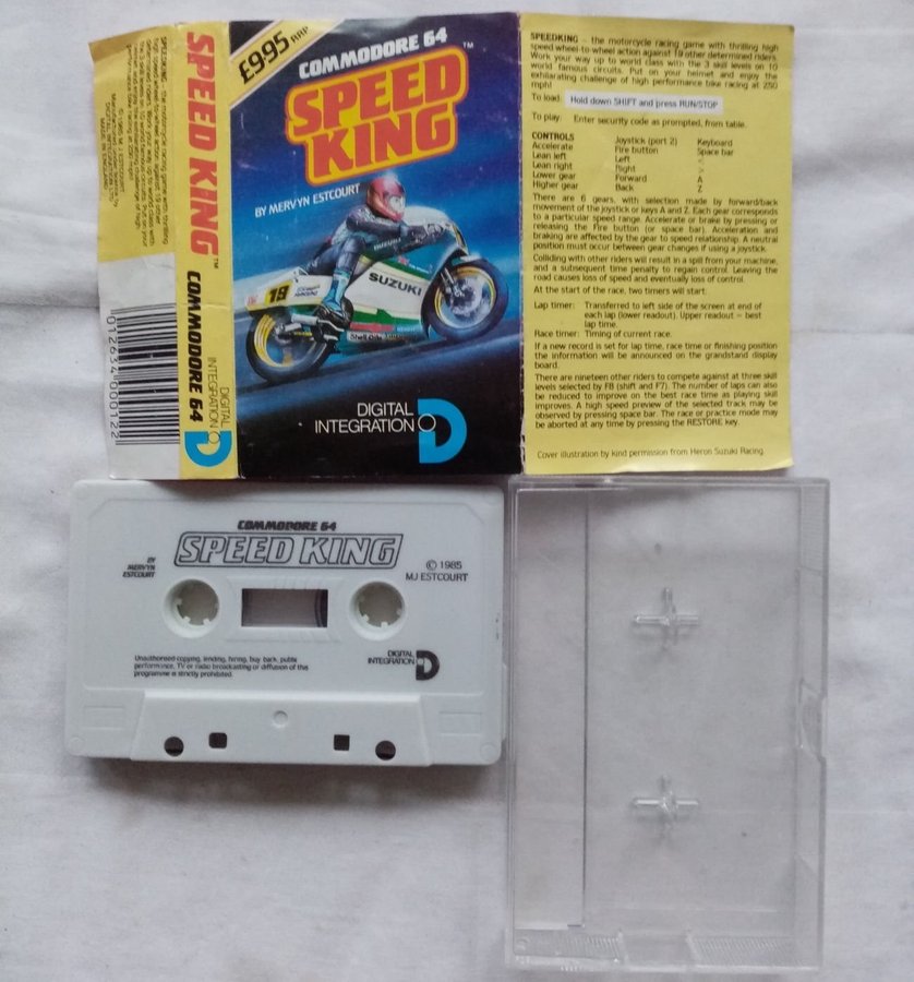 Speed King (Digital Integration) - Commodore 64 / C64 Spel