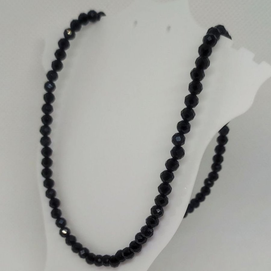 Natural Black Onyx Necklace