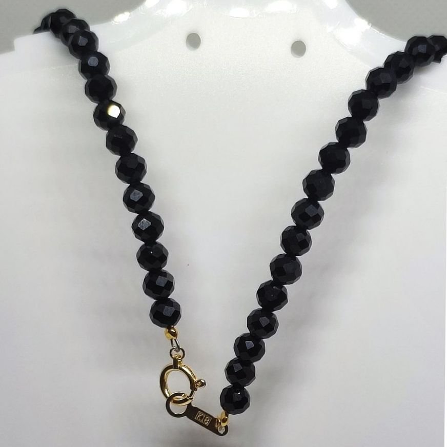 Natural Black Onyx Necklace