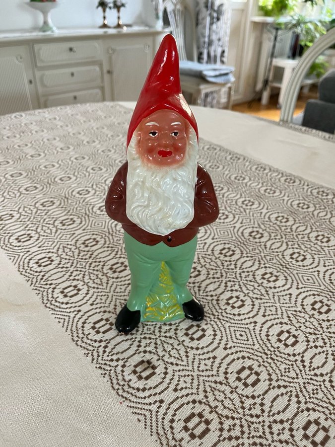 Tomte i keramik jultomte