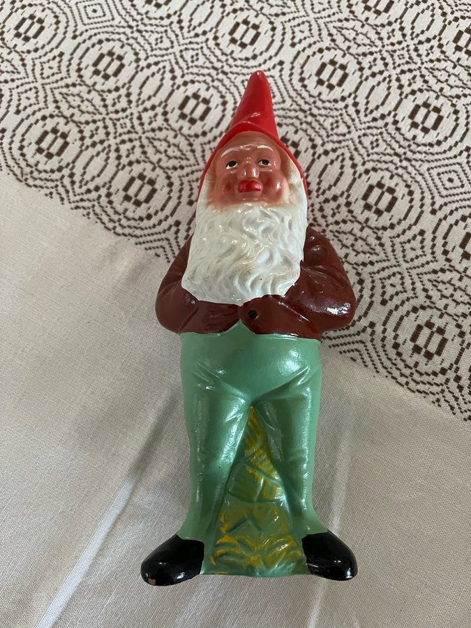 Tomte i keramik jultomte