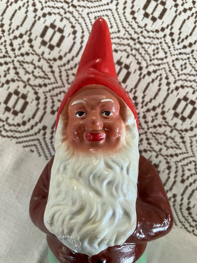 Tomte i keramik jultomte