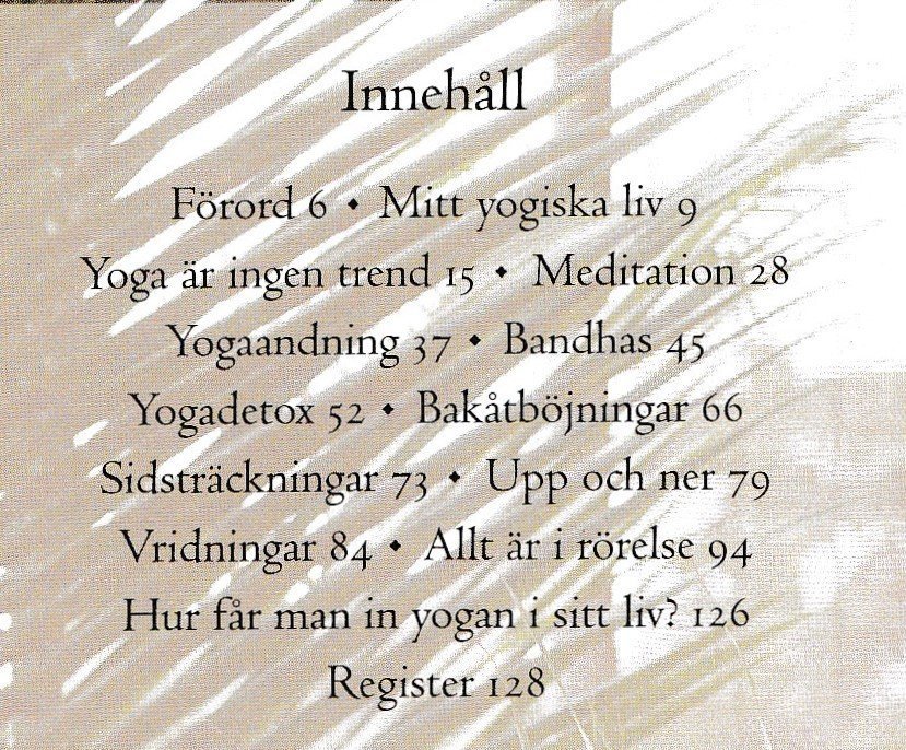 Yoga - fysisk och själslig detox av Karin Björkegren Jones