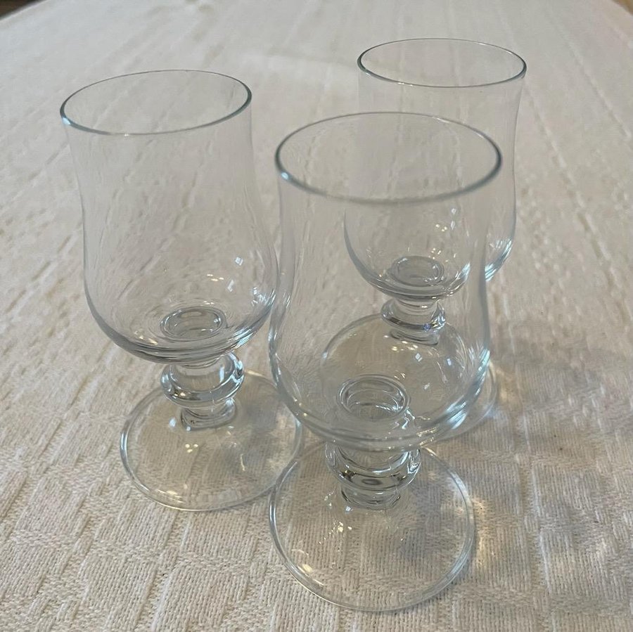 3 st likörglas