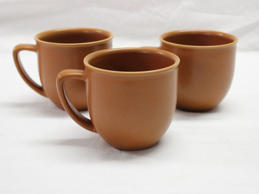 3 Terracotta Mugg Muggar Höganäs Club Örjan Johansson