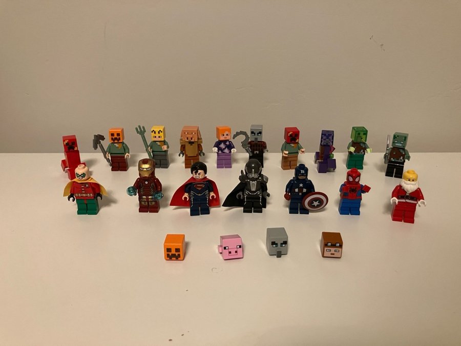 Lego Minifigurer - Blandade