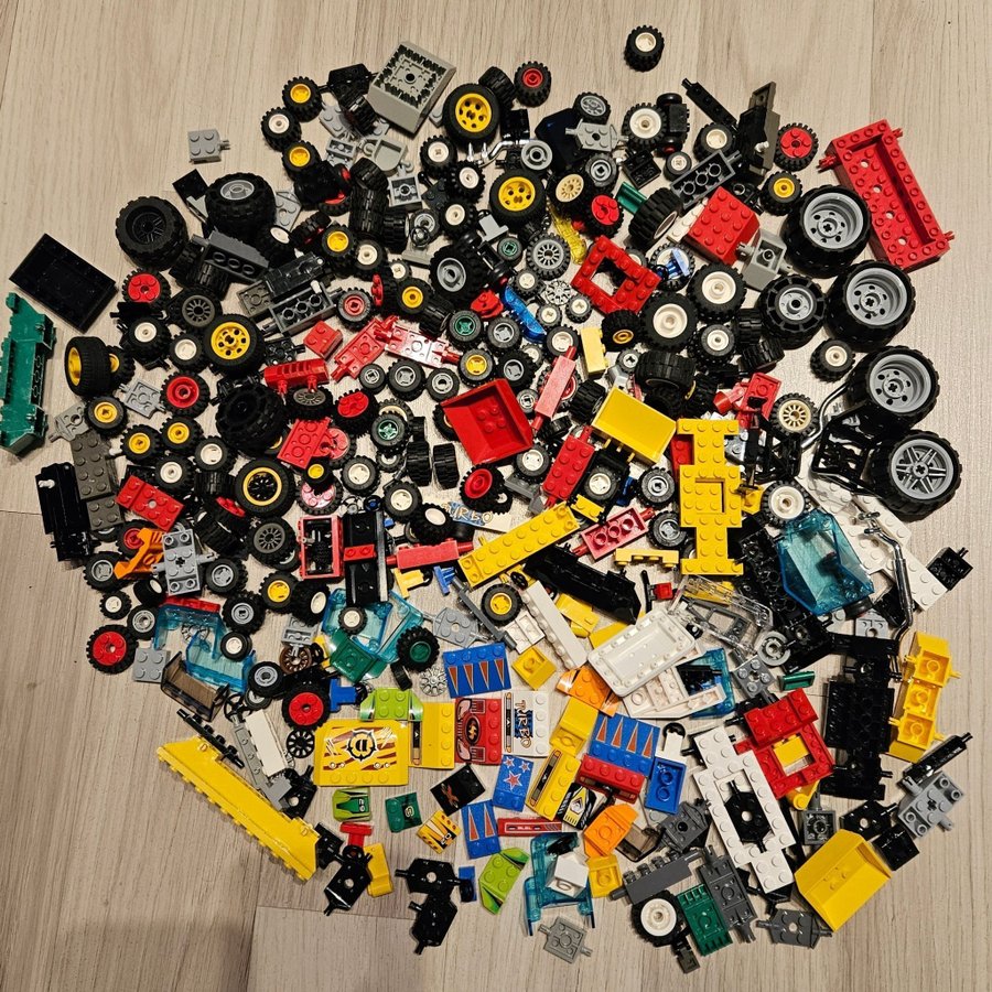 Lego Blandade Bildelar ca 1 kg