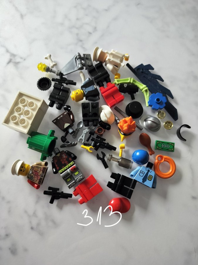 Lego Minifigurer  tillbehör