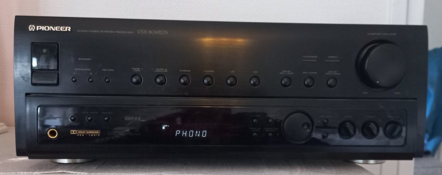 Pioneer VSX-804RDS Audio/Video Stereo Receiver