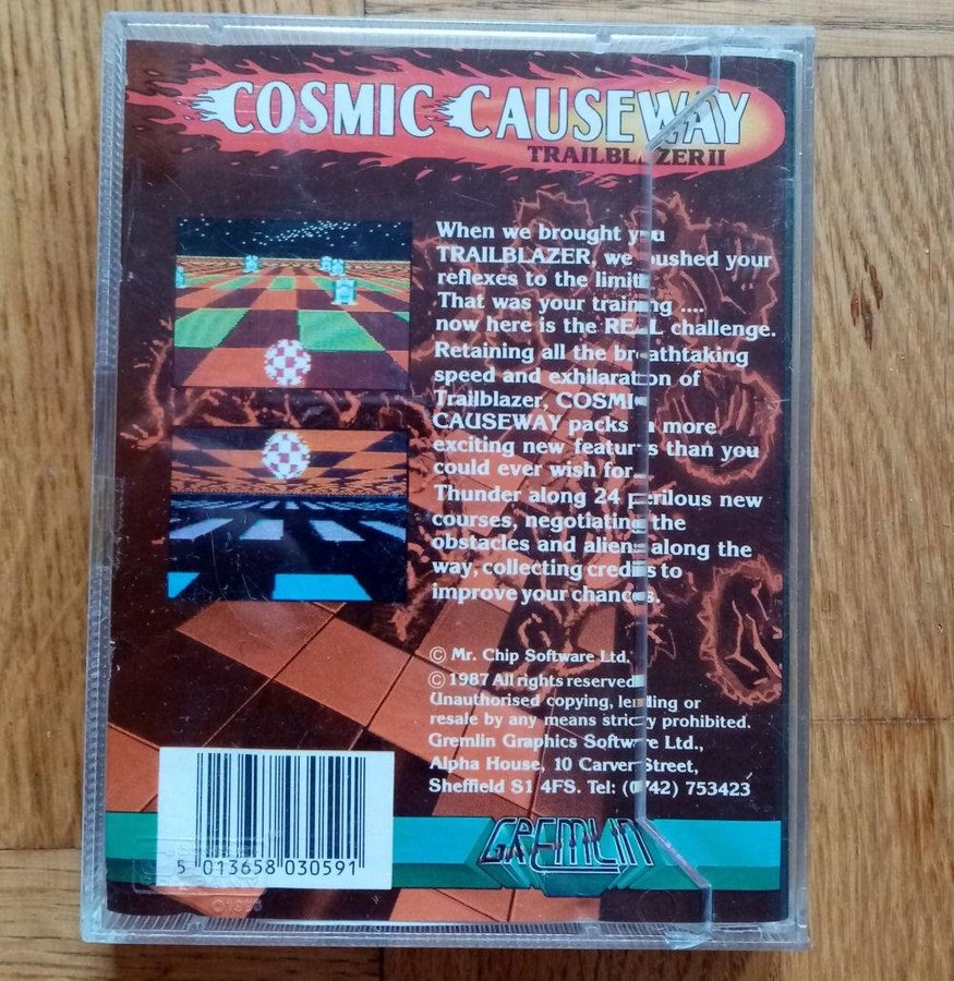 Cosmic Causeway - Trailblazer II (Gremlin Graphics) ->TESTAD<- Commodore 64