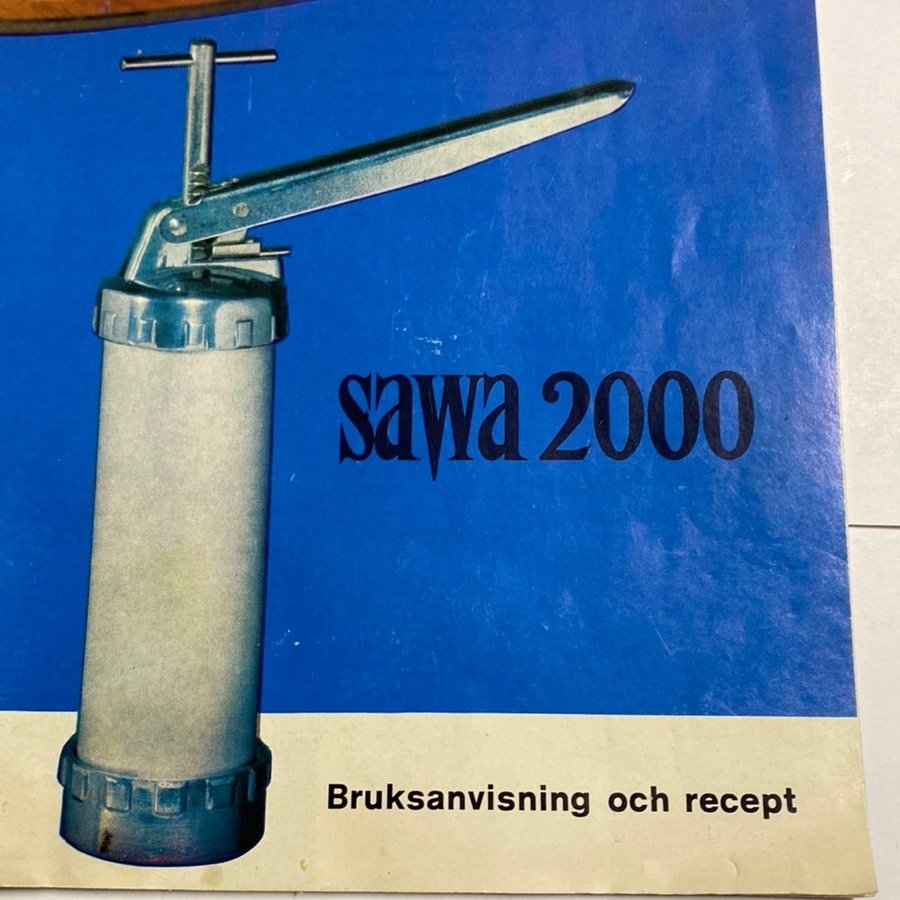 Sawa 2000 De Luxe Kaksprits Baka kakor till jul