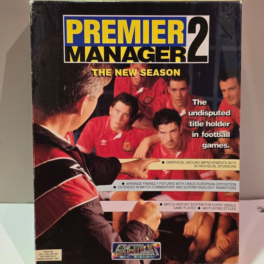 Premier Manager 2 - The New Season (Amiga)