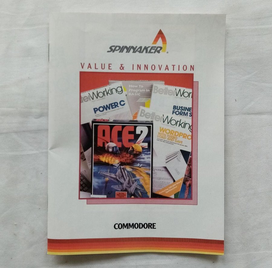 Spinnaker - Value  Innovation - Katalog - Commodore 64