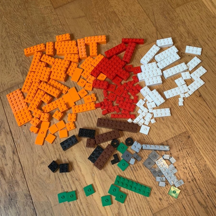 Lego Klossar Blandade Färger