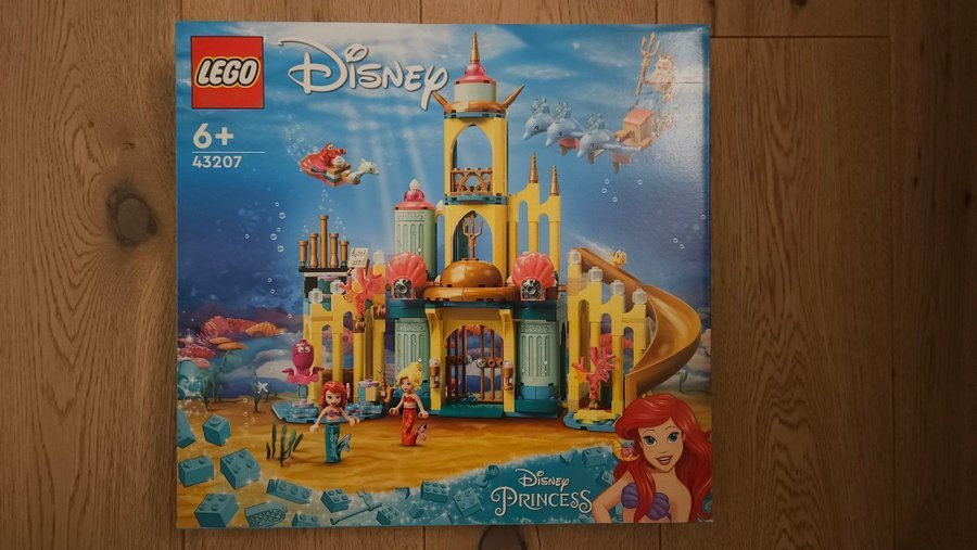 Lego Disney 43207 Ariel's Underwater Palace/Undervattenpalats NYTT