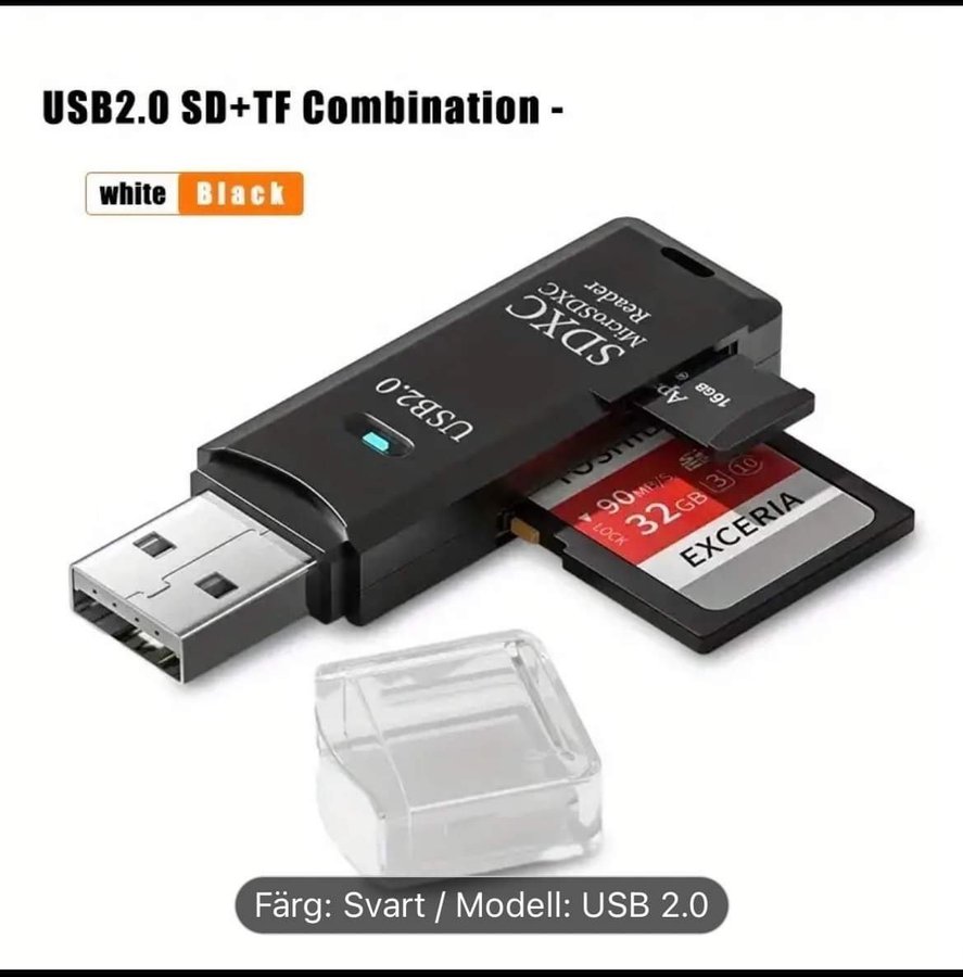 USB 20 SD+TF