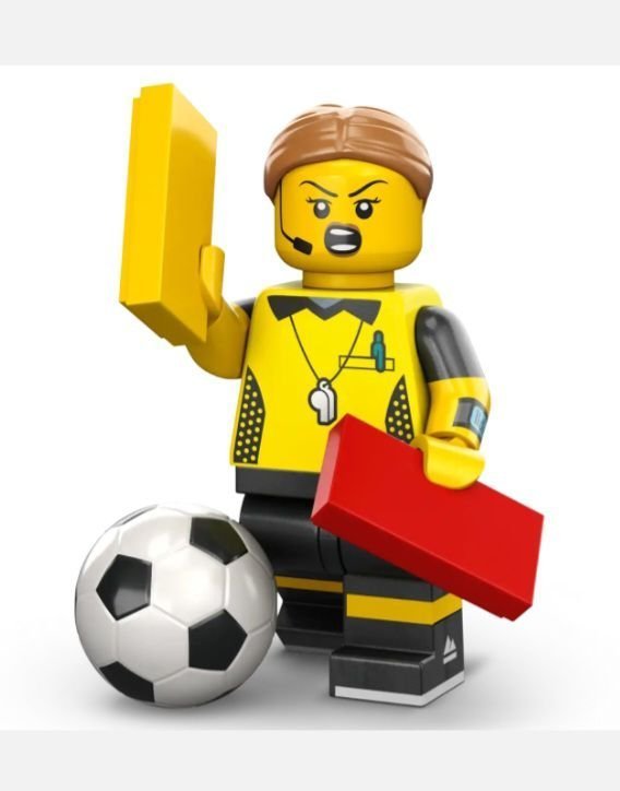 Lego Fotball Refereer från serie 24 ny