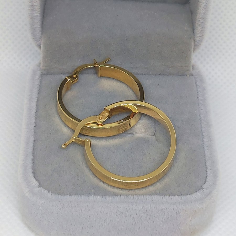 18K | 750 Hoop Earrings