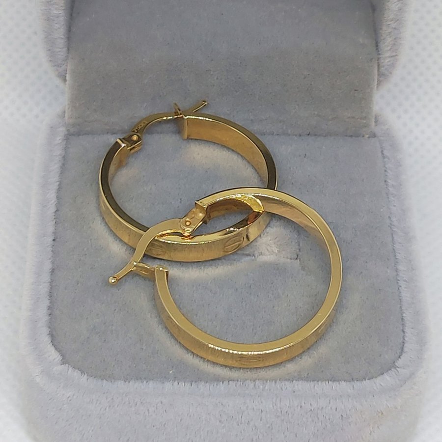 18K | 750 Hoop Earrings