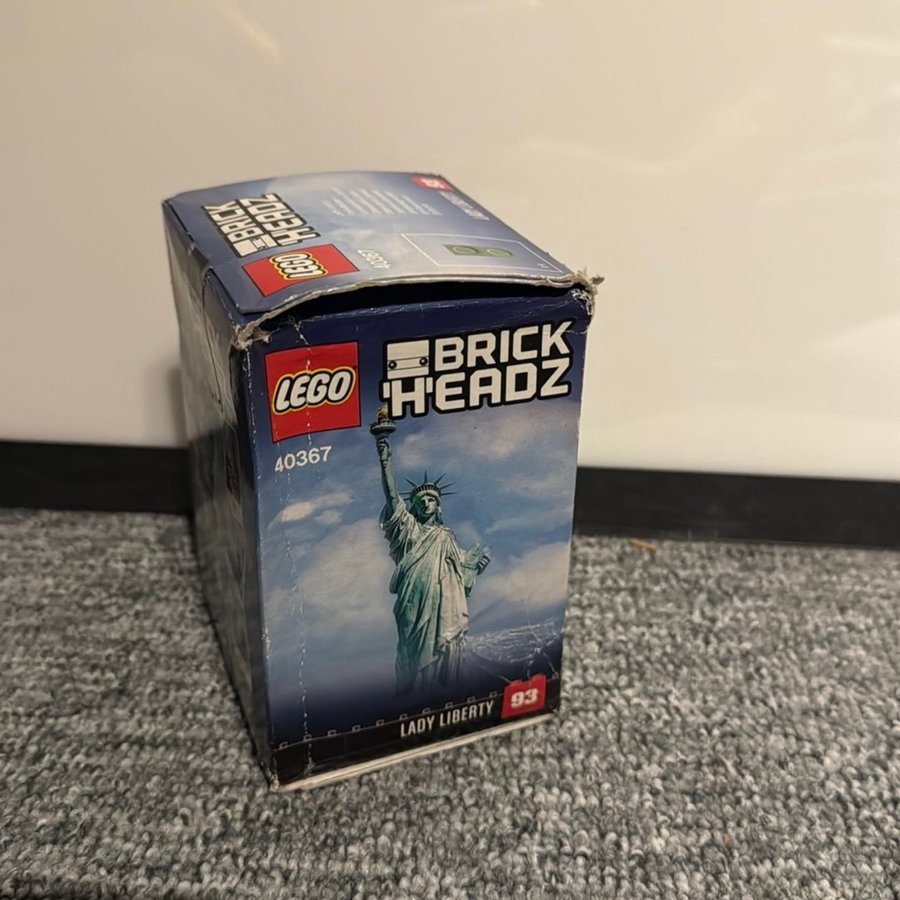 Uåbnet - LEGO BrickHeadz 40367 Lady Liberty