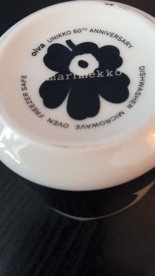 Marimekko Unikko 60th Anniversary Mugg