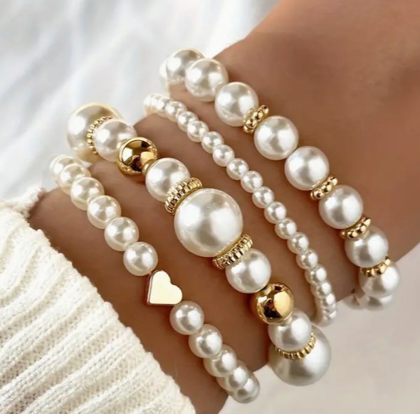 Eleganta armband (4 stycken) NYTT