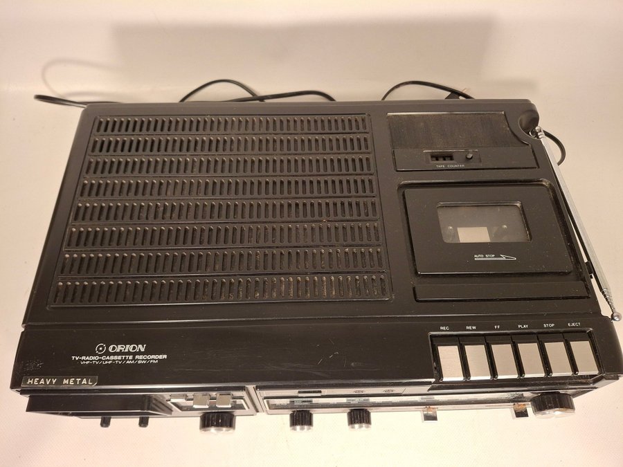 ORION TV-RADIO-CASSETTE RECORDER DEFEKT!