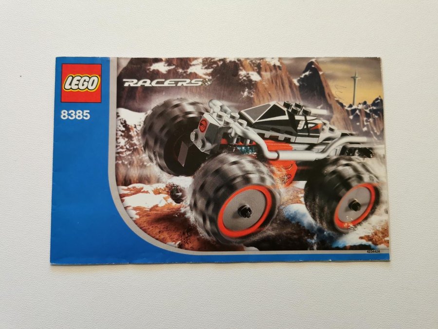 Lego - beskrivning - manual - racers - 8385