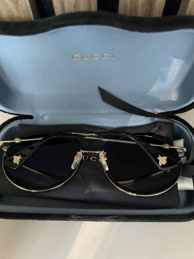 Gucci Solglasögon GG0061S 001 56?22-140