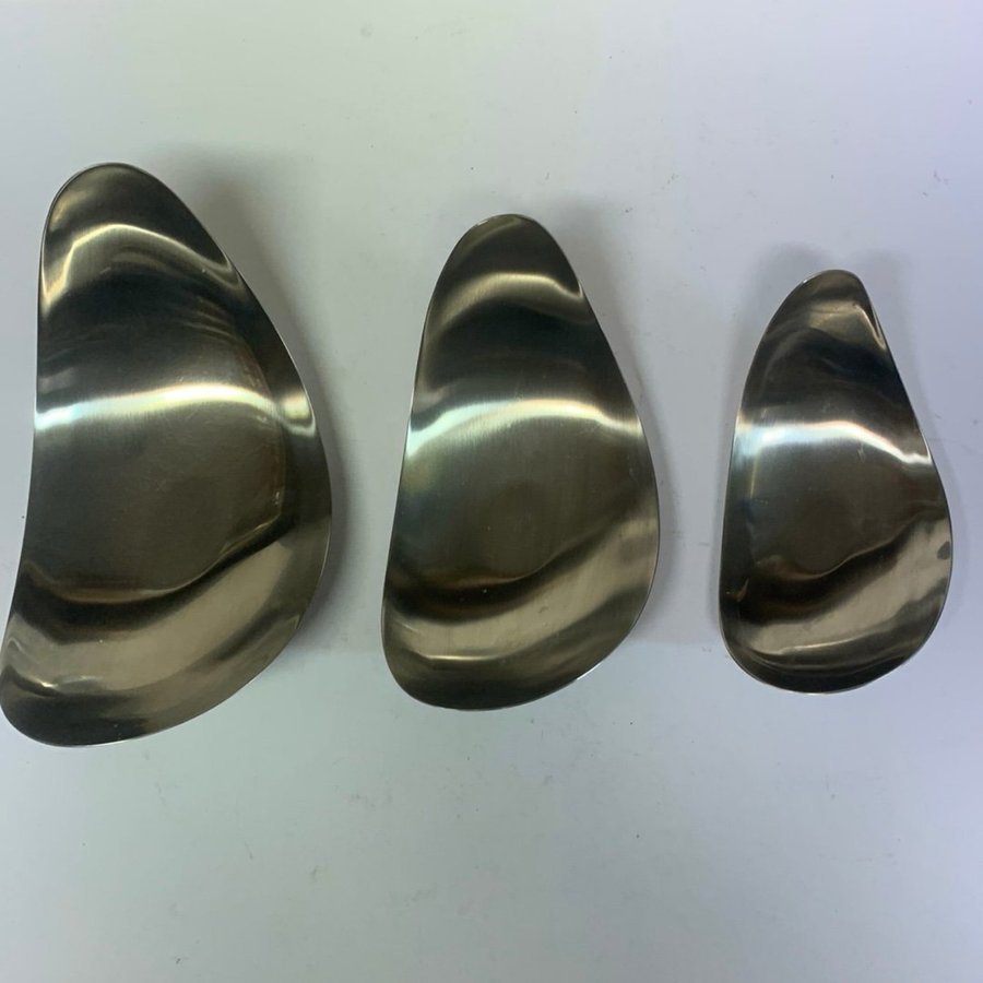 Kunglig Dansk Georg Jensen set skålar Leaf