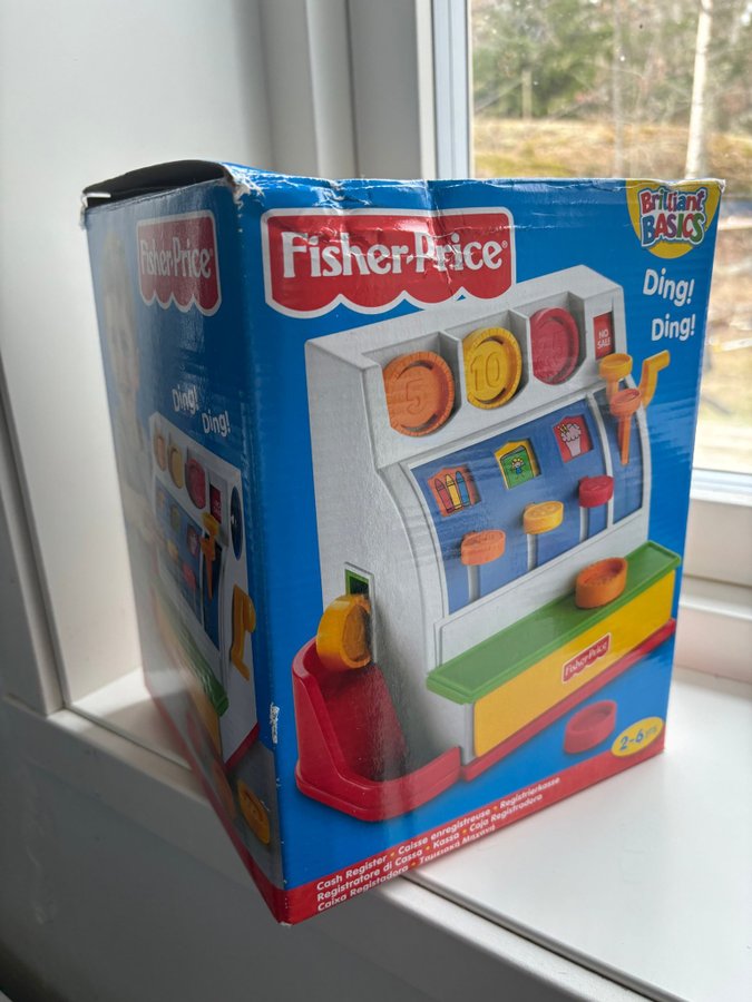 Fisher-Price Cash Register Kassamaskin i originalkartong