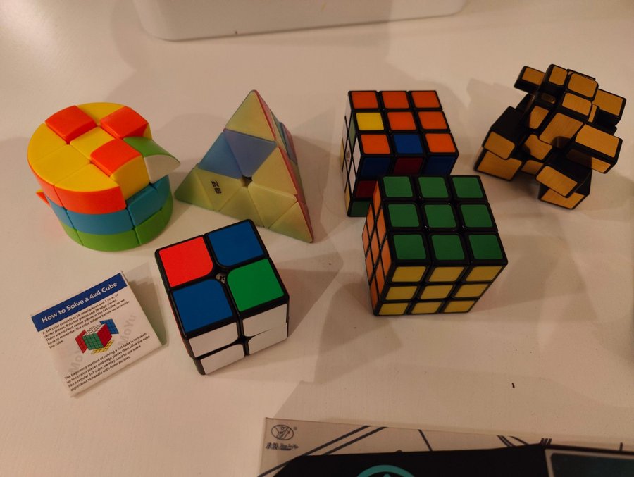 Rubiks kub ink. tidtagare (speedcubing)