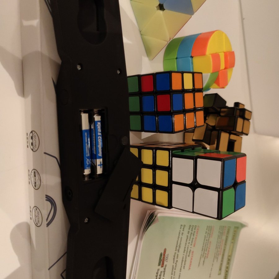 Rubiks kub ink. tidtagare (speedcubing)