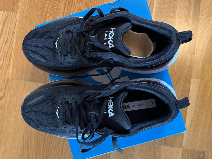 Hoka Bondi 8 Löparskor Svart 41 1/3