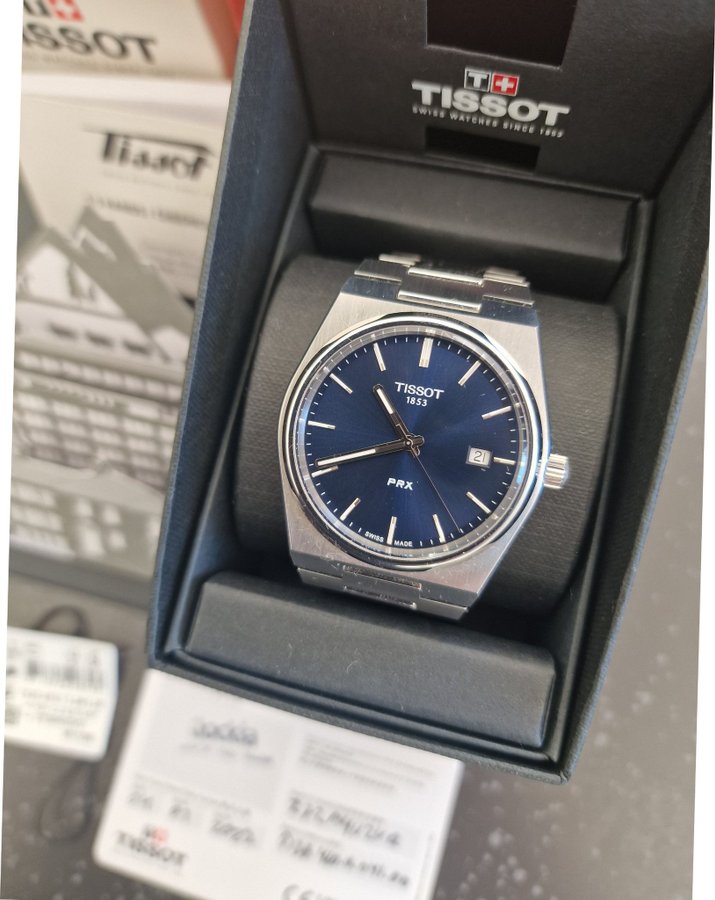 Tissot PRX blå