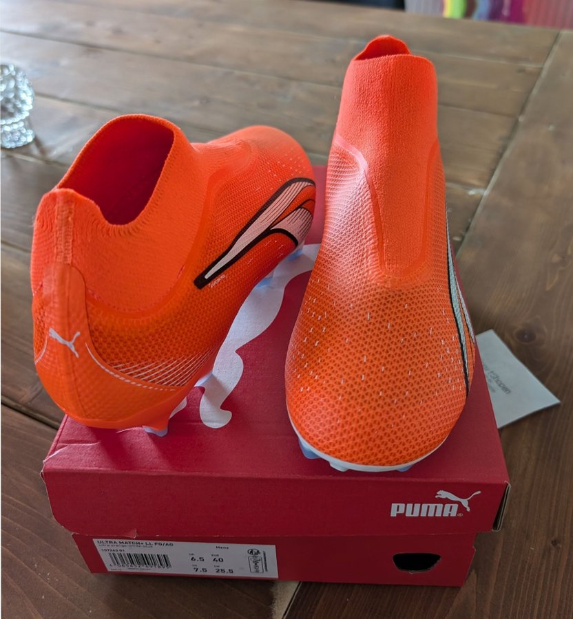 Puma Ultra match Fotbollsskor Orange Storlek 40