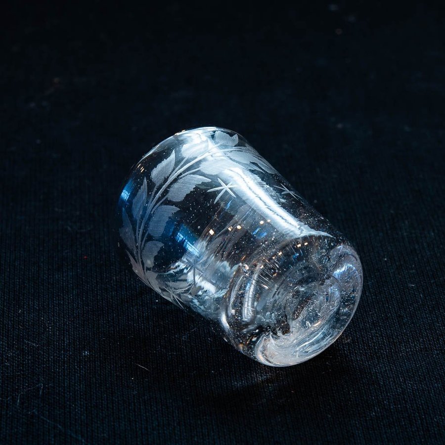 Miniatyrglas, tidigt 1800-tal